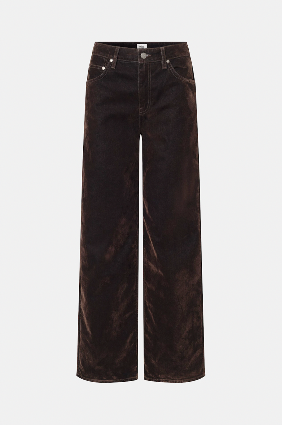 Turid flokkede denim jeans