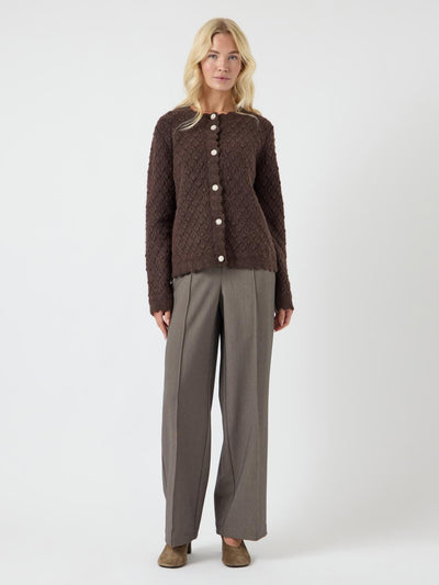 Yasbubble Ls Knit Cardigan  S.