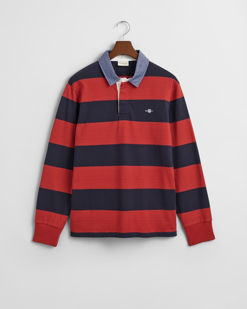 Reg chambray stripe heavy rugger