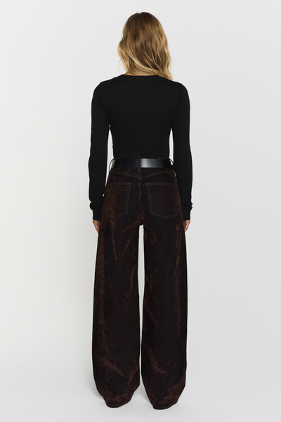 Turid flokkede denim jeans