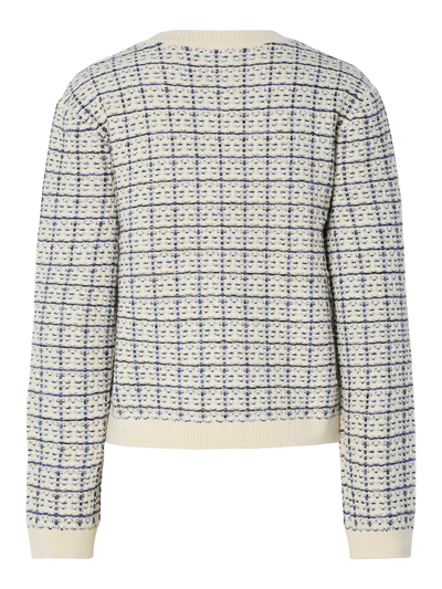 Yaslivia Ls Short Knit Cardigan