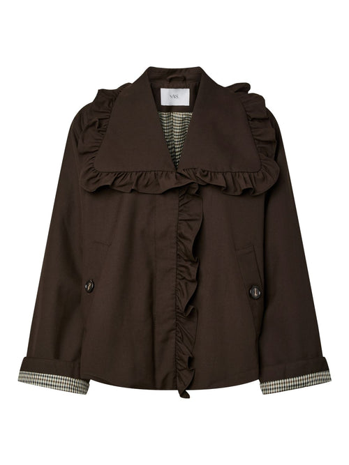 Yaselsia Ls Short Trenchcoat