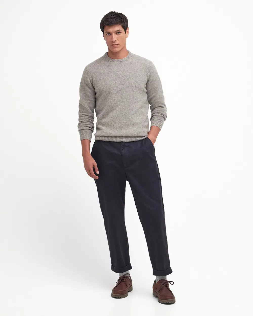 Essential Patch Crew Neck