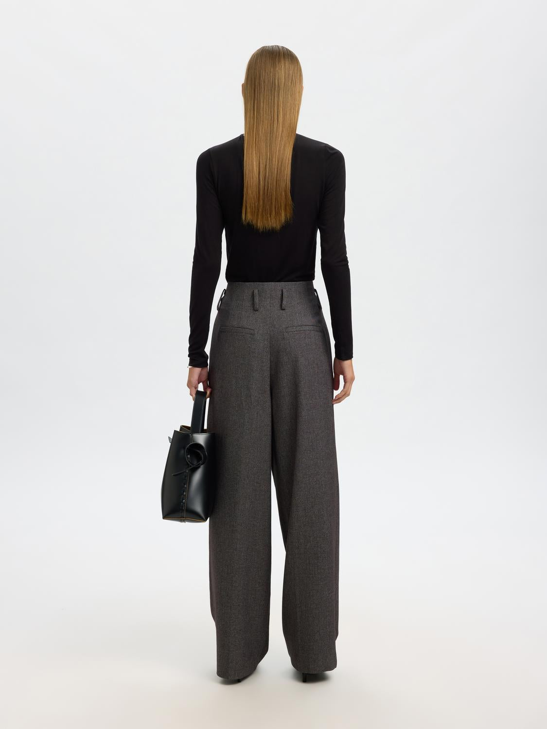 Slflina Lano Ls High Neck Top