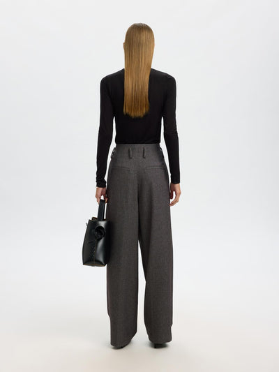 Slflina Lano Ls High Neck Top