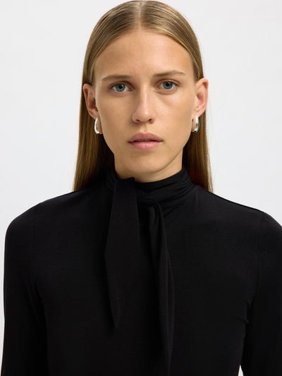 Slflina Lano Ls High Neck Top