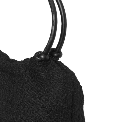 Woolen Pop Schrunch Bag S