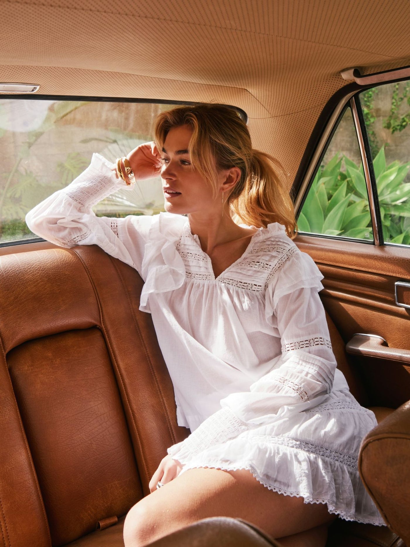 Mauri s voile blouse