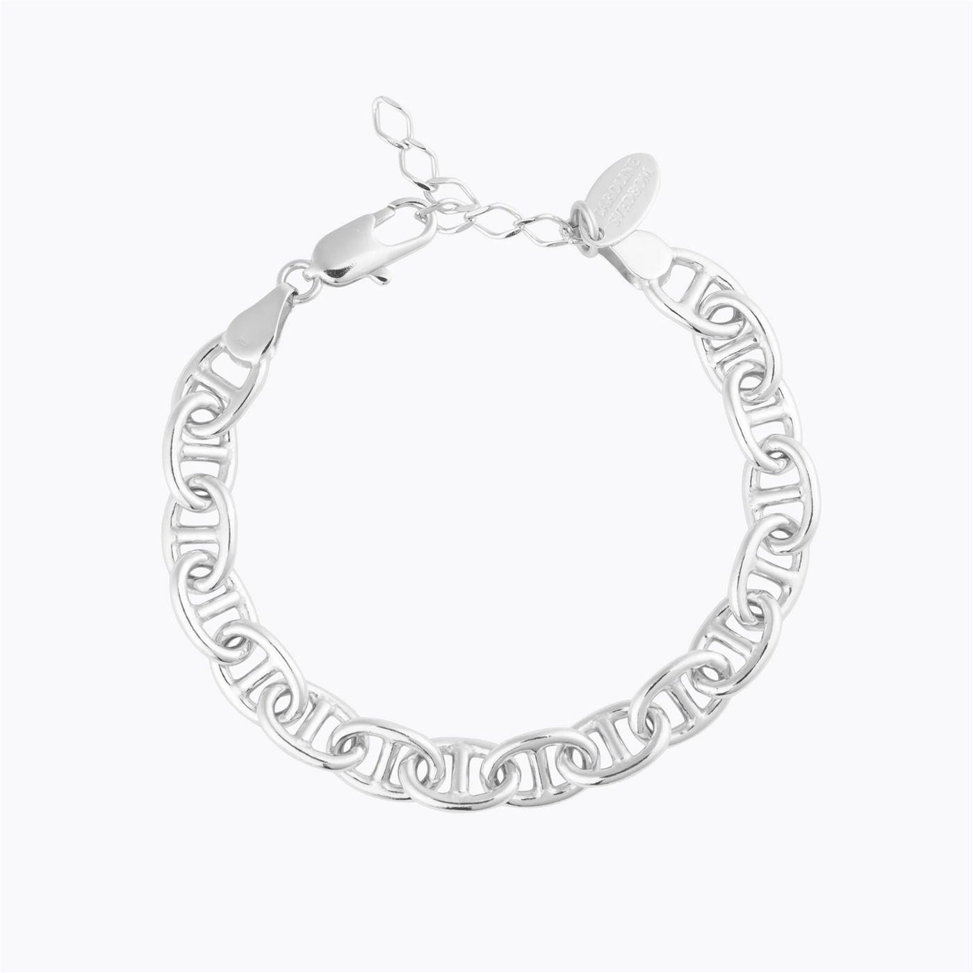 Betty Chain Bracelet Rhodium