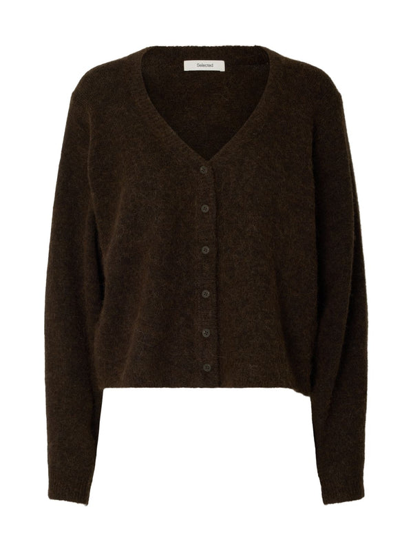 Slwlulu Brushed V-Neck Cardigan