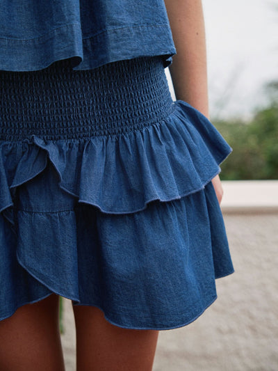 Carin denim skirt