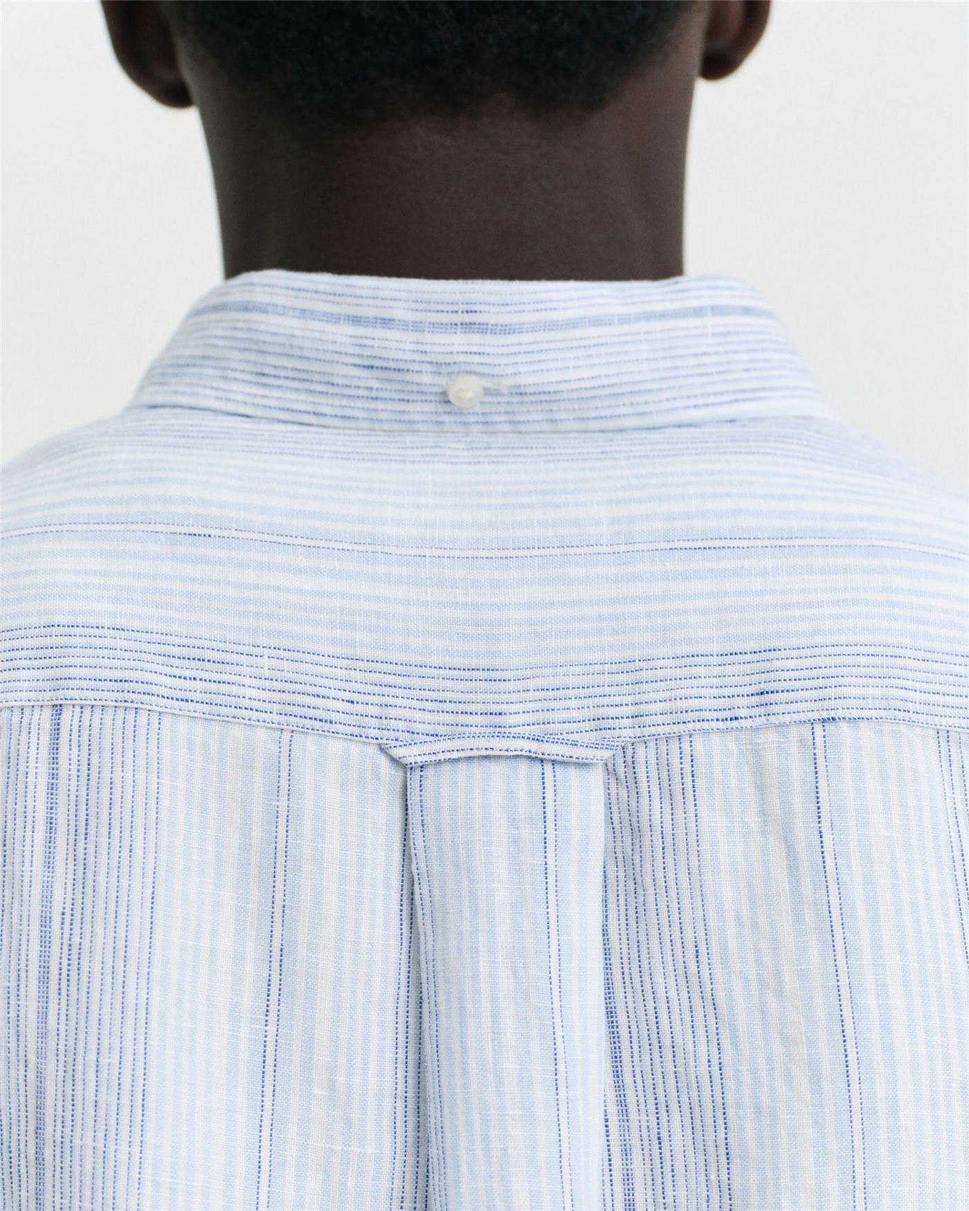 Reg Linen Stripe Shirt