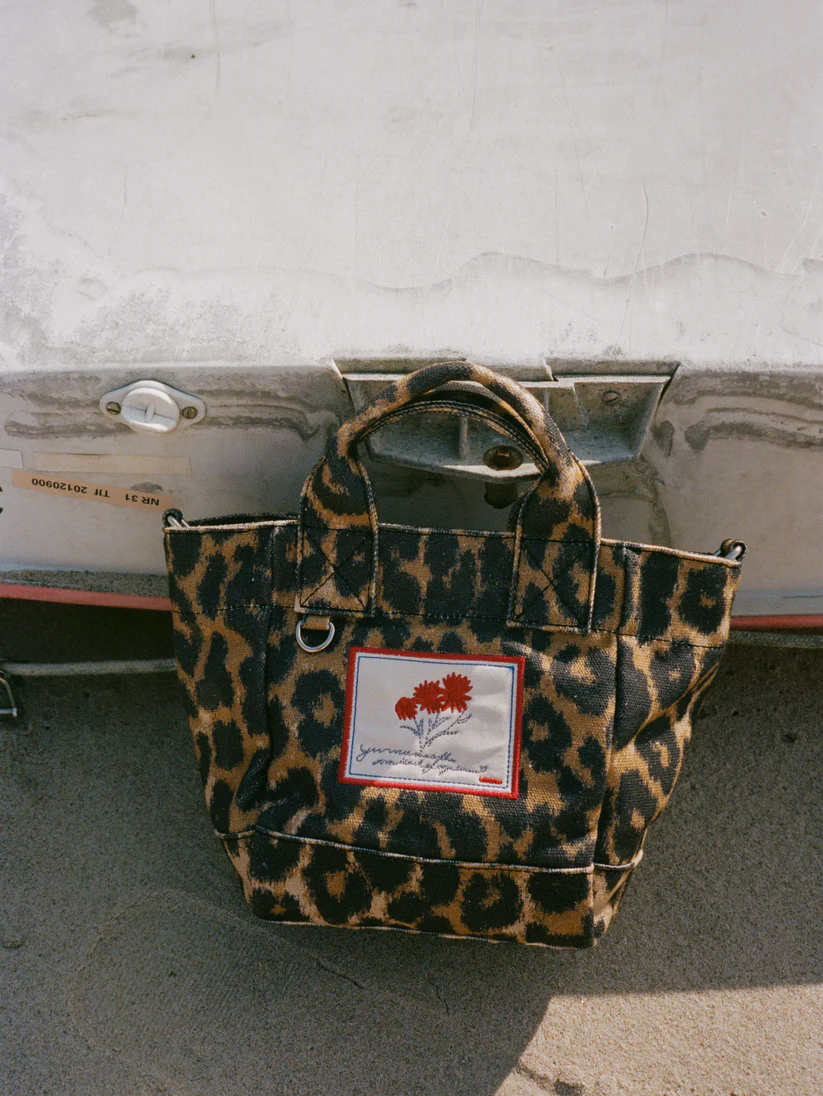 Leopa canvas gabby bag