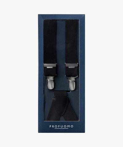 BRACES SOLID BLACK
