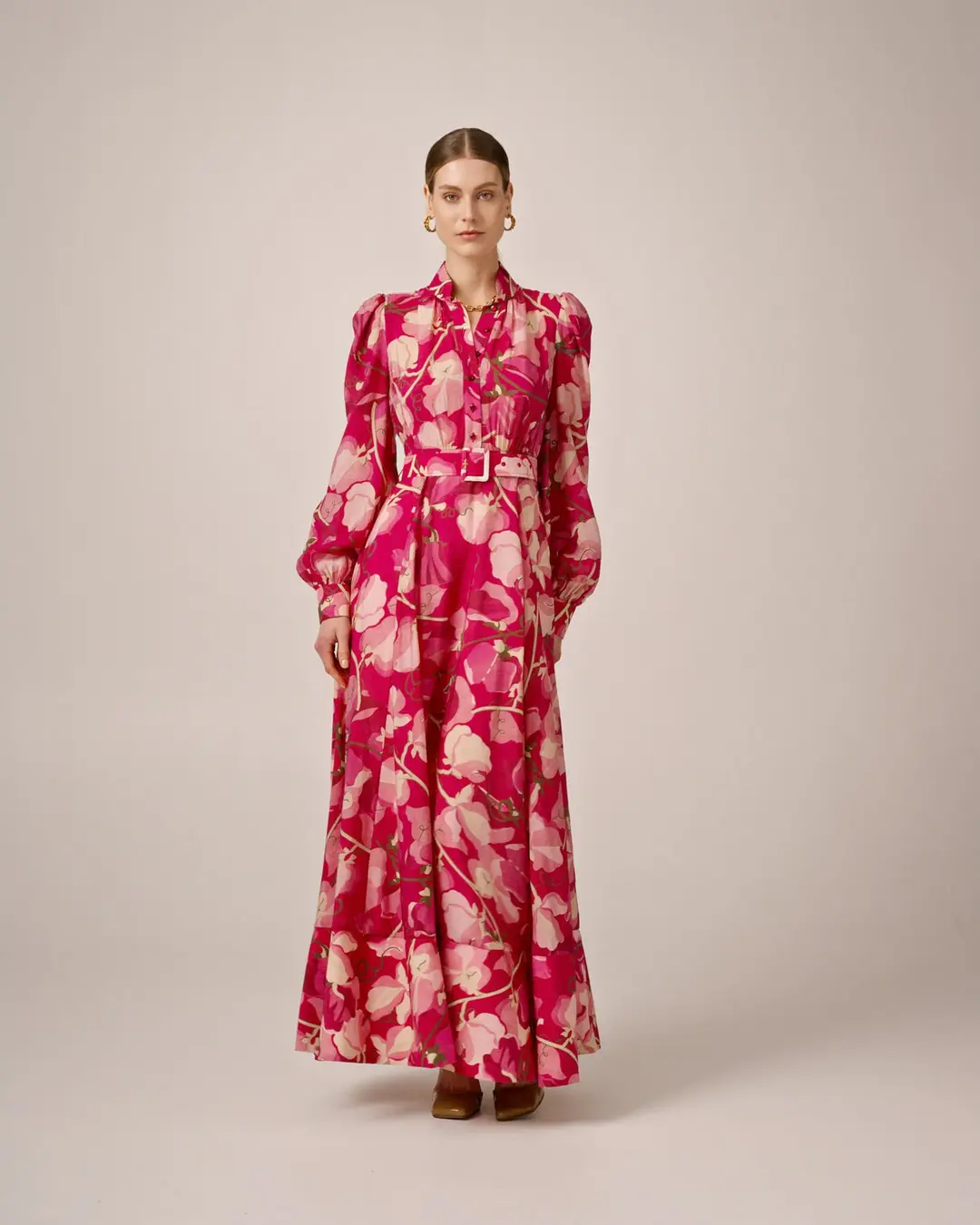 Viscose Belt Dress