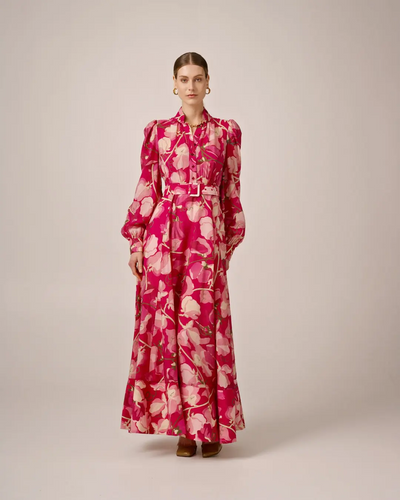 Viscose Belt Dress