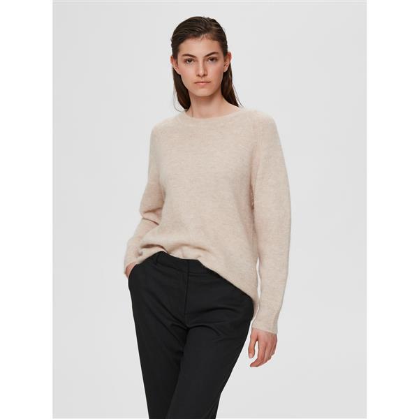 SLFLULU LS KNIT O-NECK