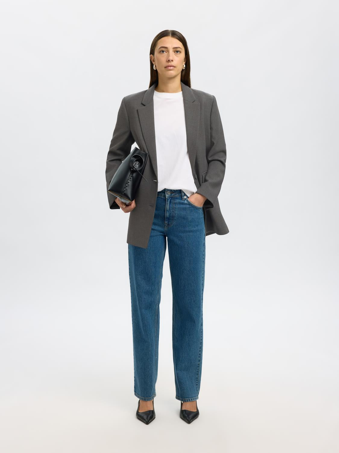 Slfrita Ls Relaxed Blazer