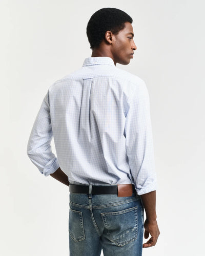 Reg classic poplin gingham s