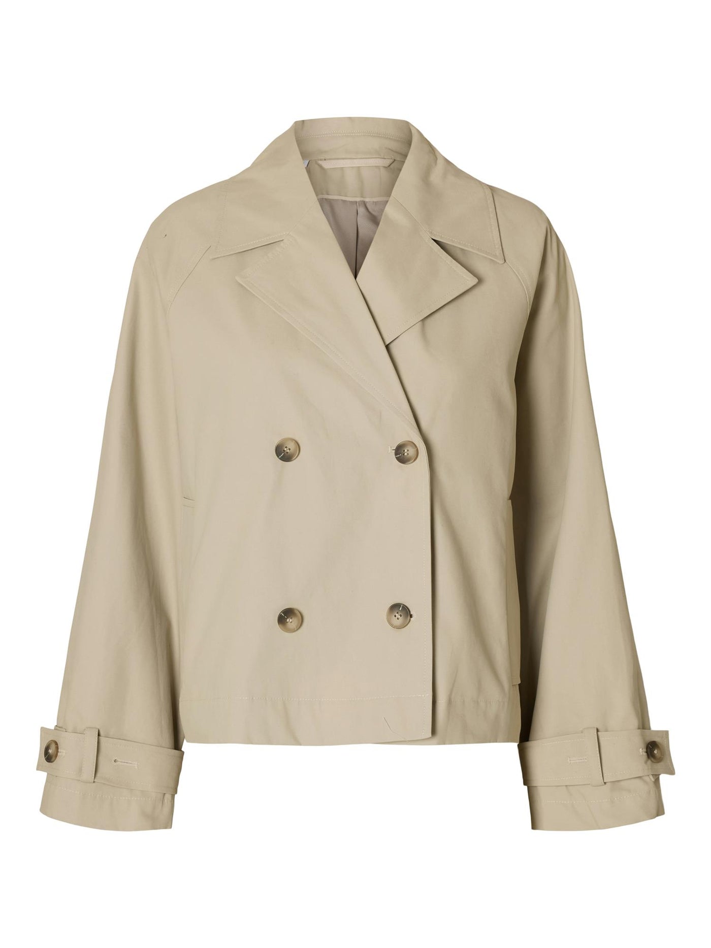 Slfcilo short trenchcoat