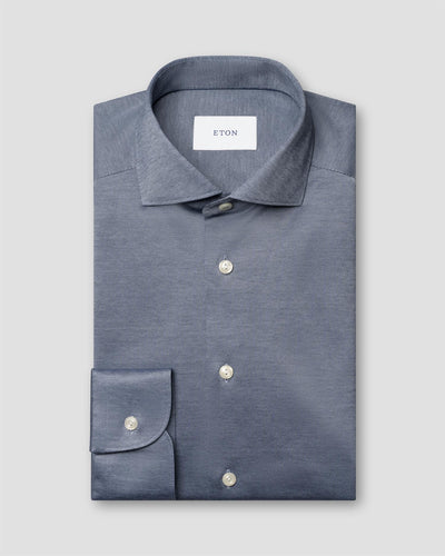 Filo di Scozia knit shirt Slim Fit
