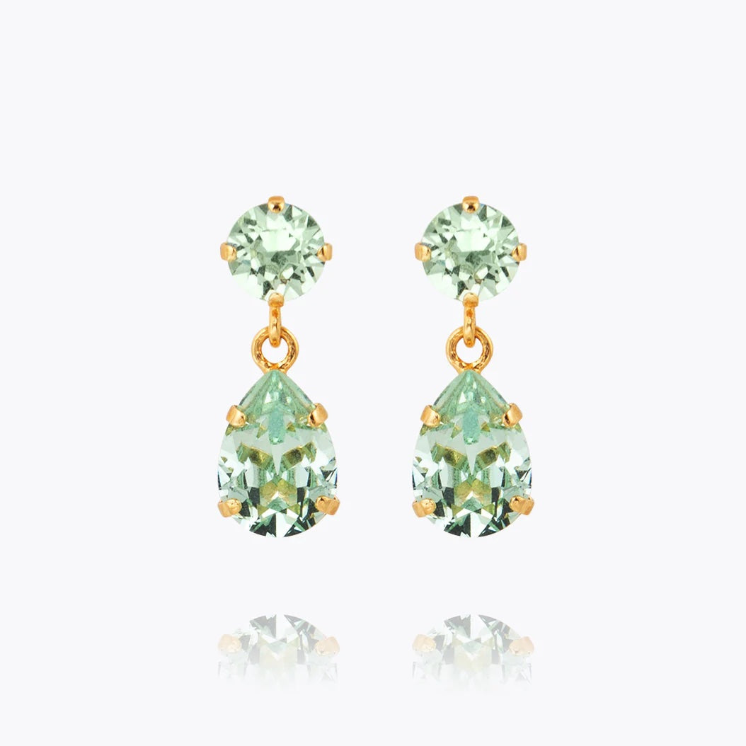 Mini Drop Earrings Gold