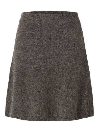 Slflulu Brushed Hw Knit Skirt