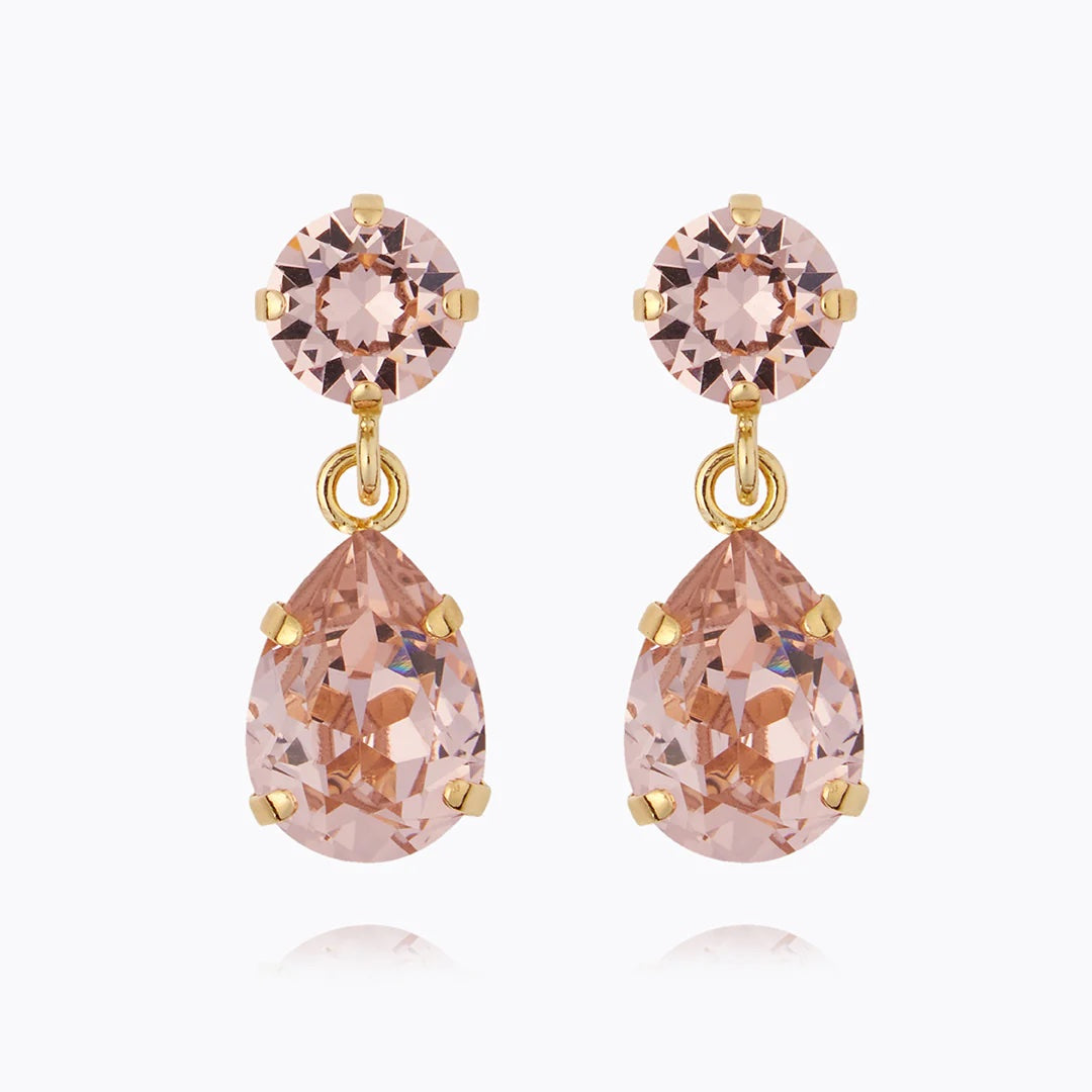 Mini Drop Earrings Gold