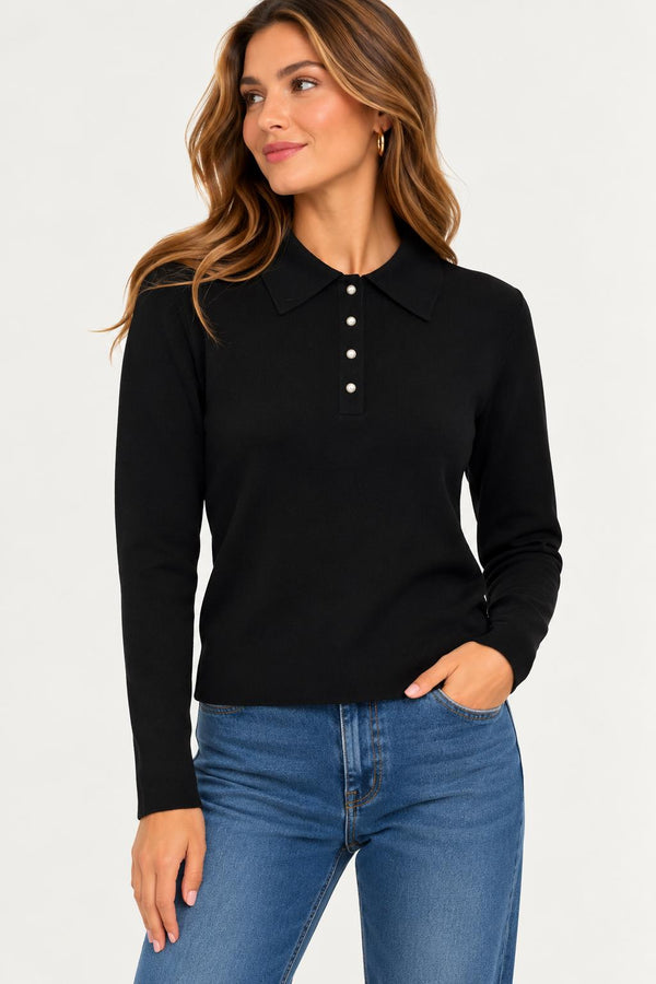 Amanda pearl pullover