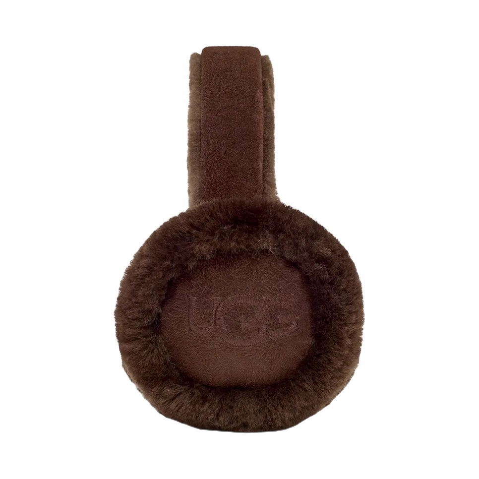 Women's Sheepskin Embroidery Earmuff