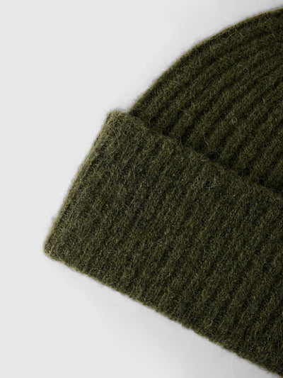 Slflulu Wool Blend Knit Beanie