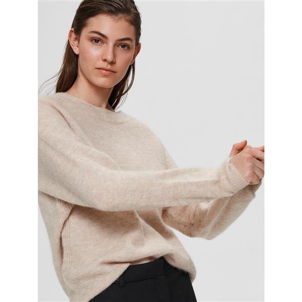 SLFLULU LS KNIT O-NECK