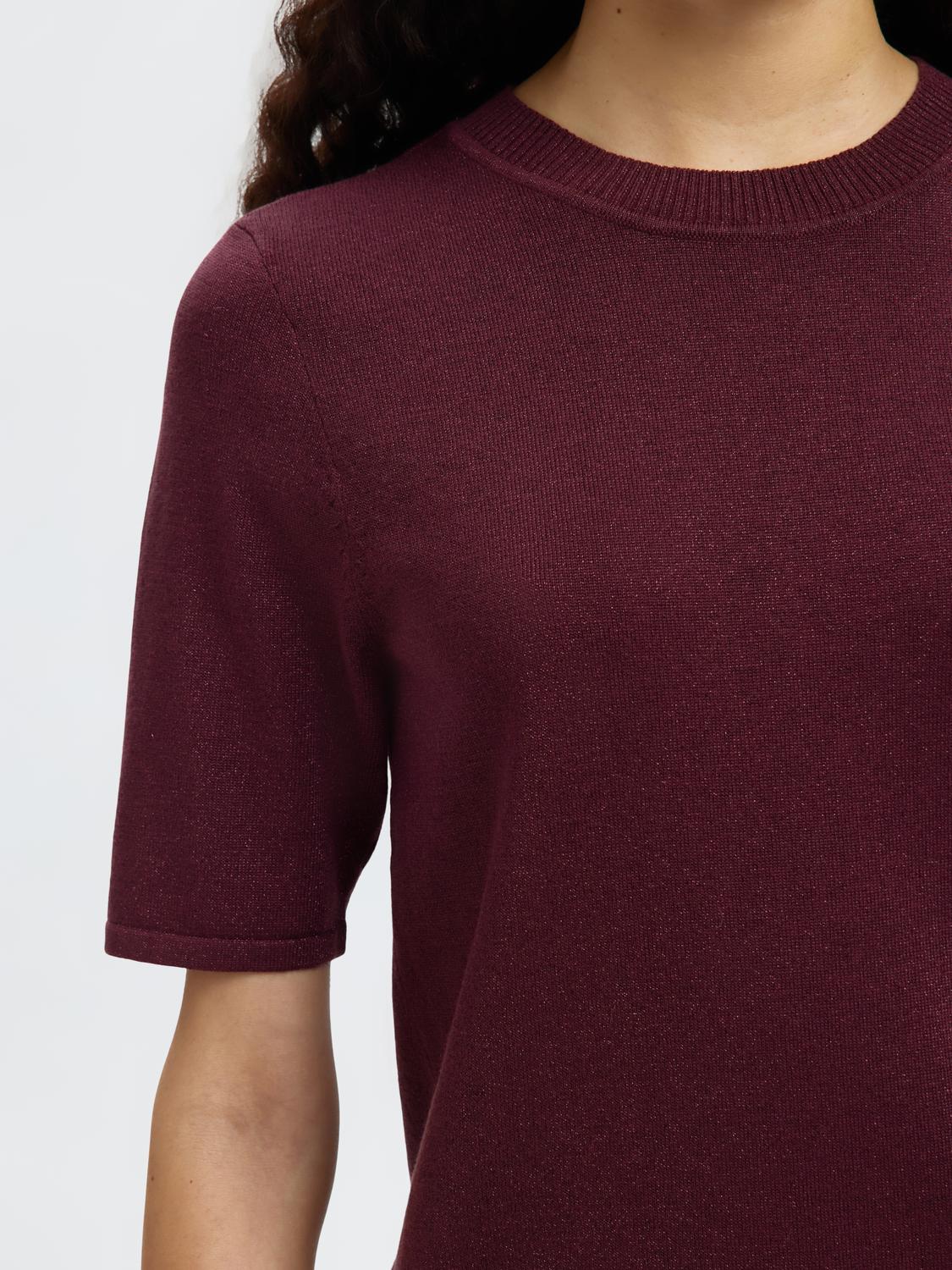 Slflura 2/4 Knit O-Neck