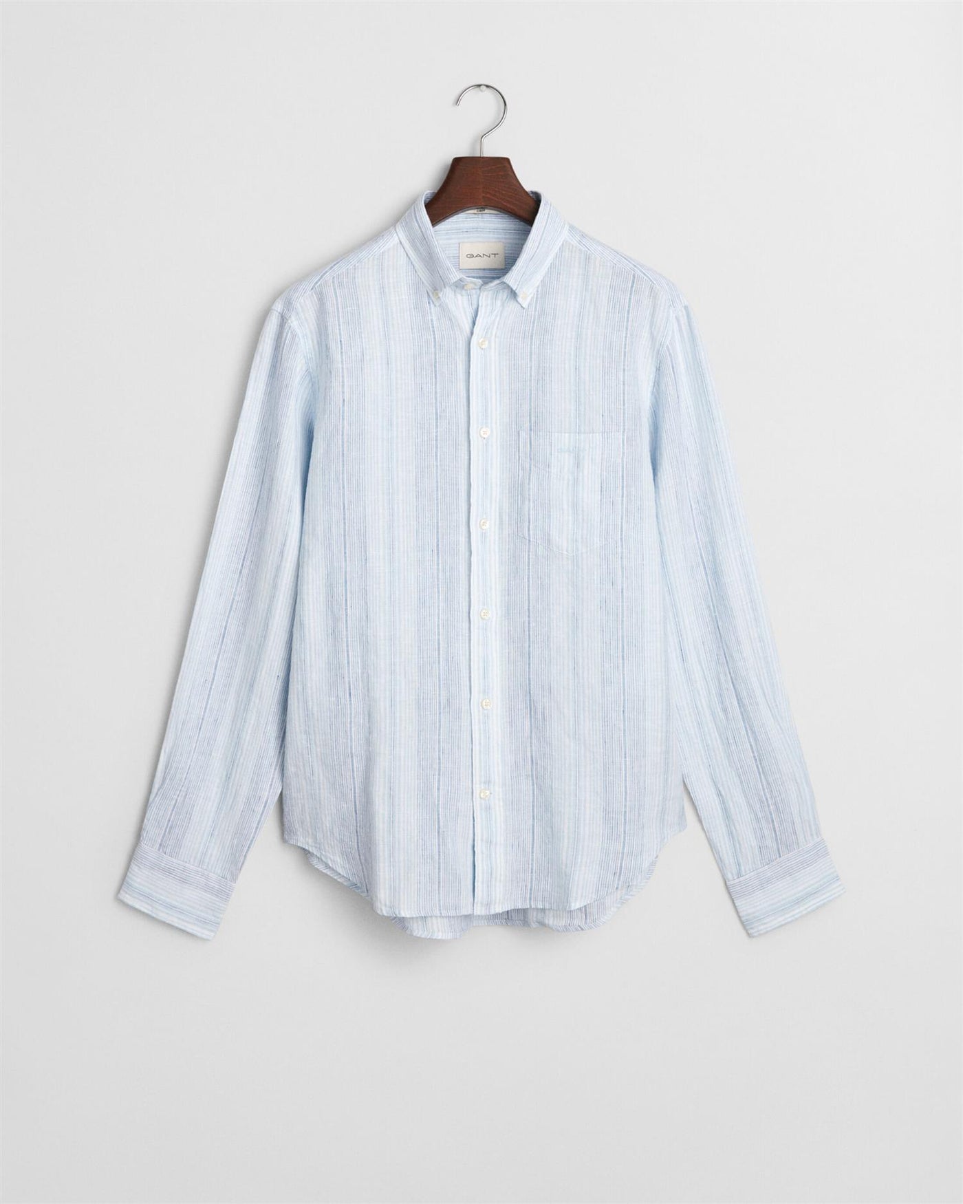 Reg Linen Stripe Shirt