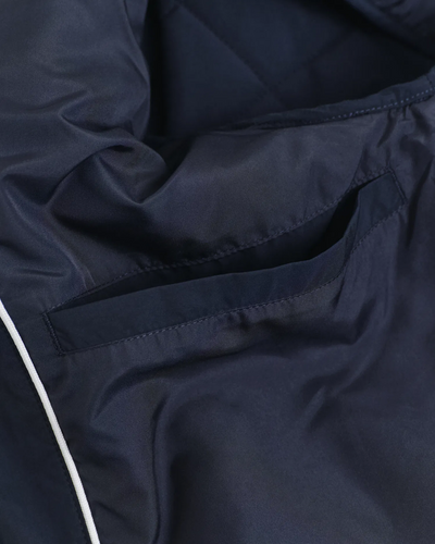 Quilted windcheater vest