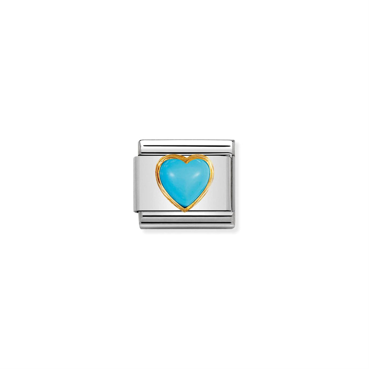 Classic stones hearts in Turquoise