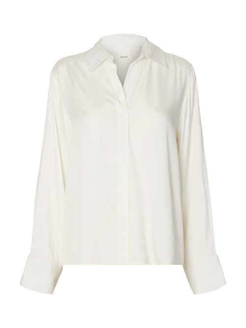 Slwjonna Reg Ls Open Collar Shirt