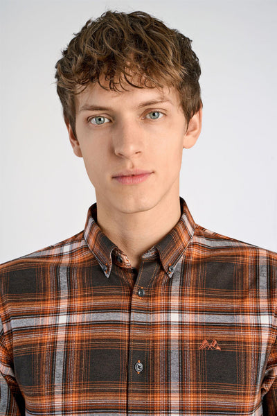 Brushed Checked shirt l/s