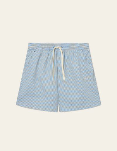 Stan Stripe Seersucker Swimshorts