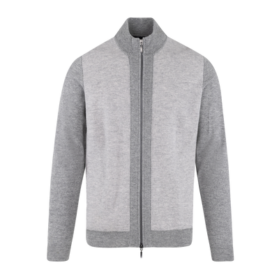 Milton zip cardigan