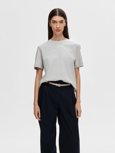 SLFESSENTIAL SS BOXY TEE