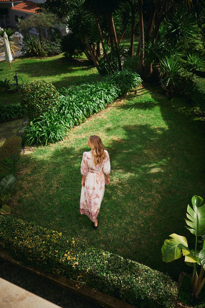 Stellar artist paisley dress