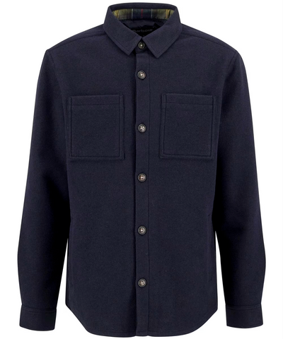 Marlow Tailored Wool Blend Overshirt