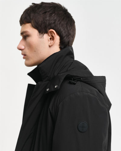 Padded car coat