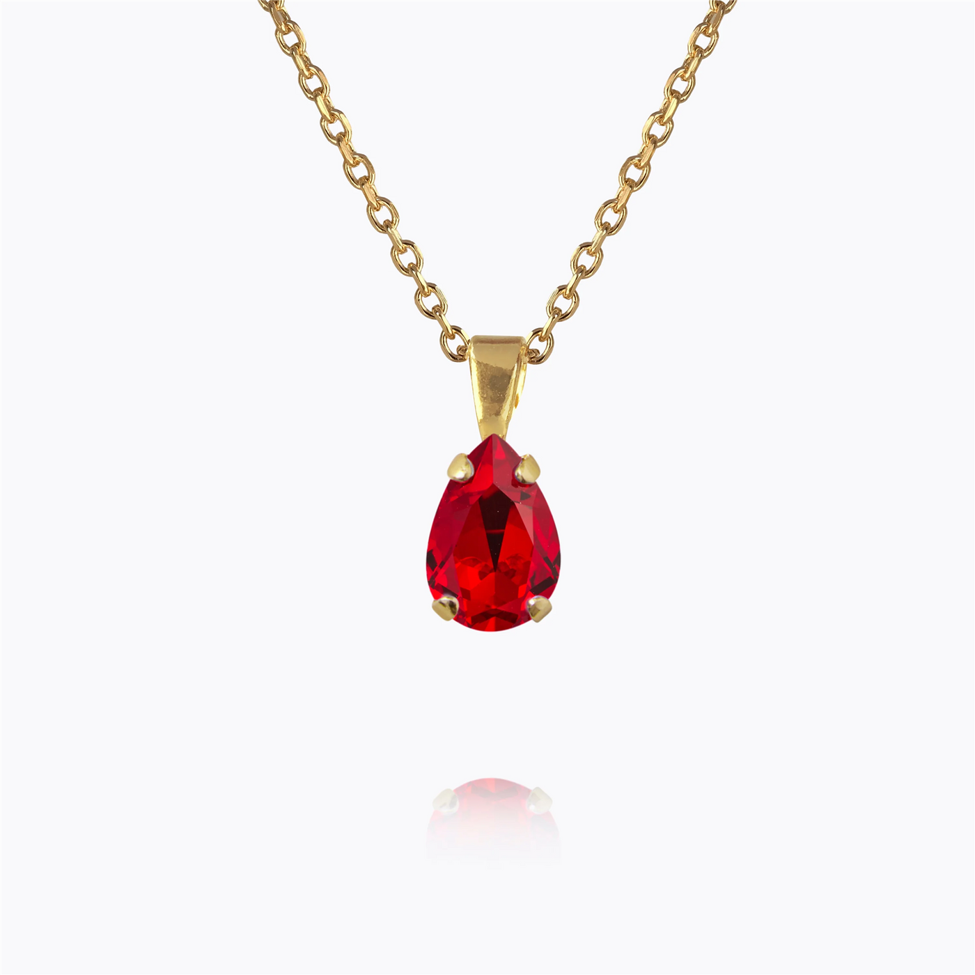 Petite Drop Necklace Gold