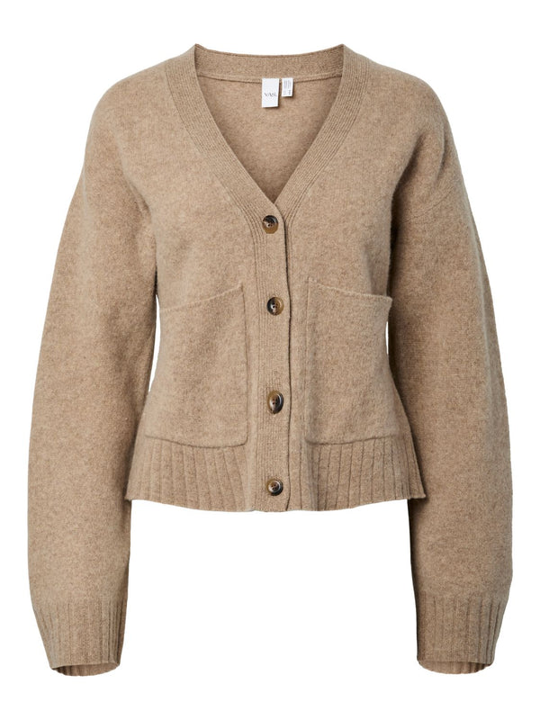 Yasemila Ls Wool Knit Cardigan