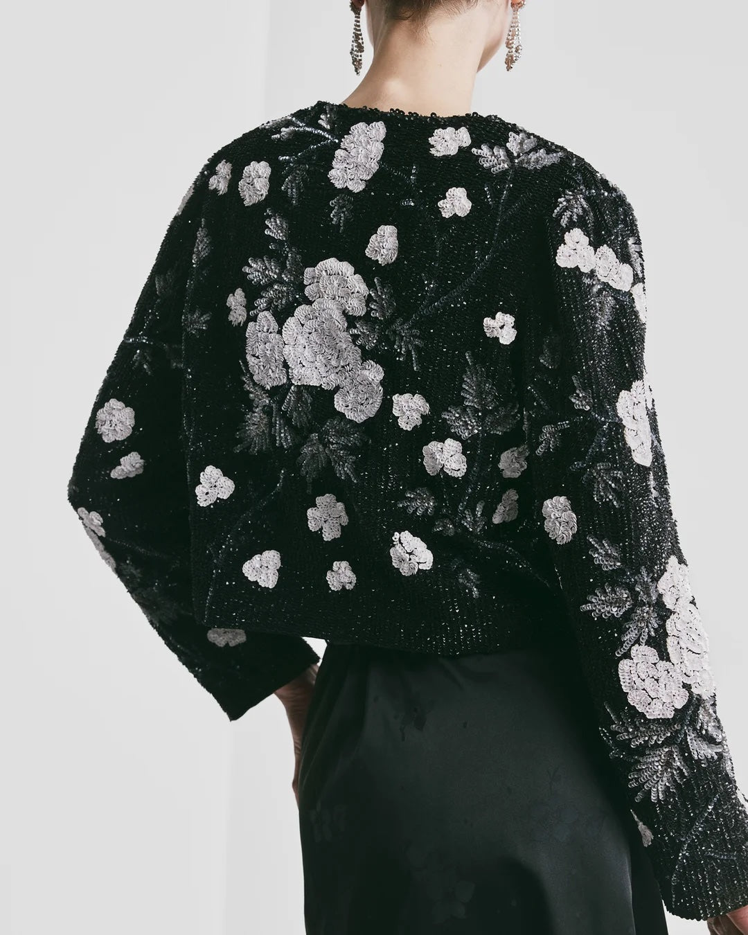 Beaded Cropped Jacket