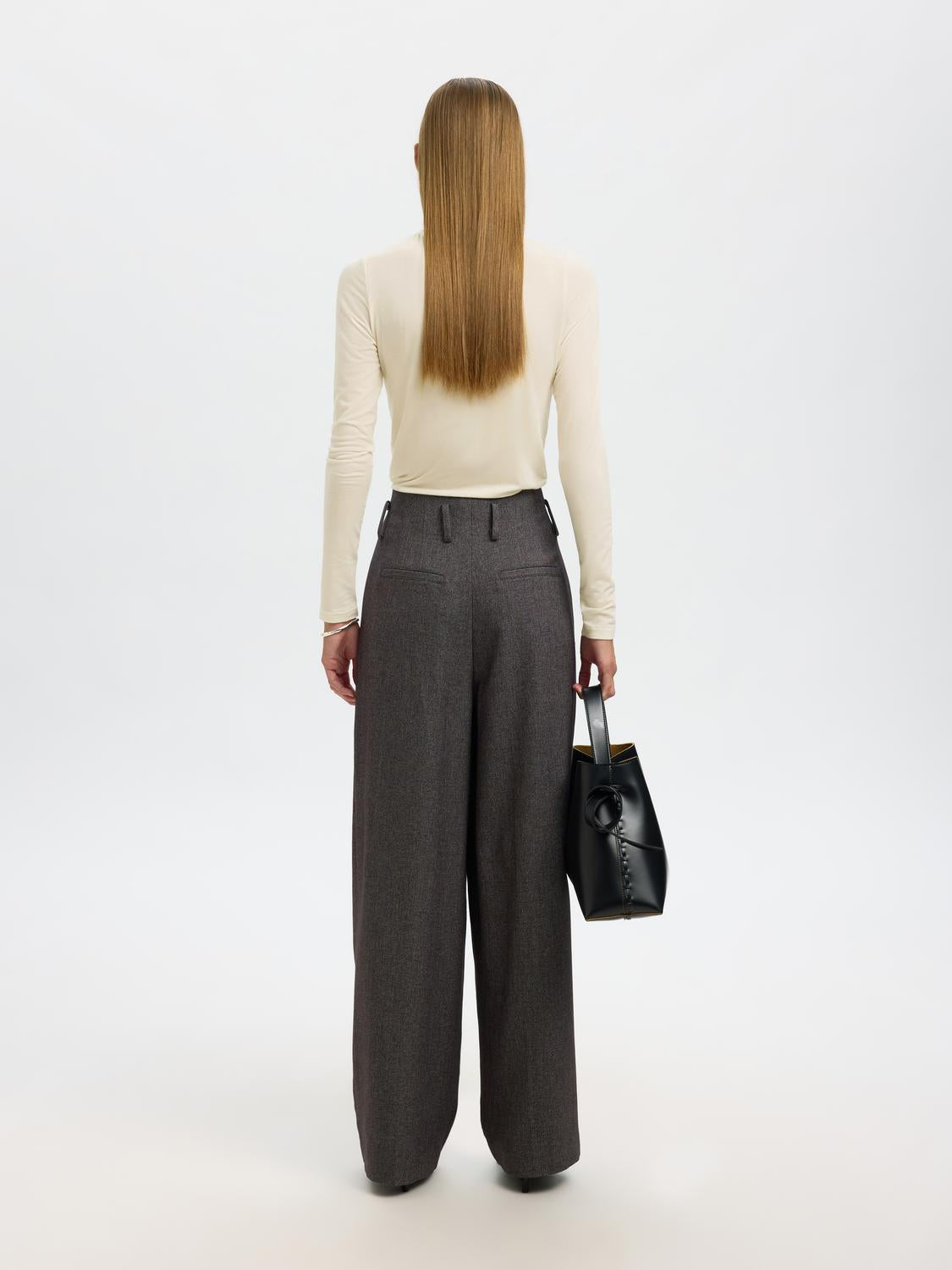 Slflina Lano Ls High Neck Top