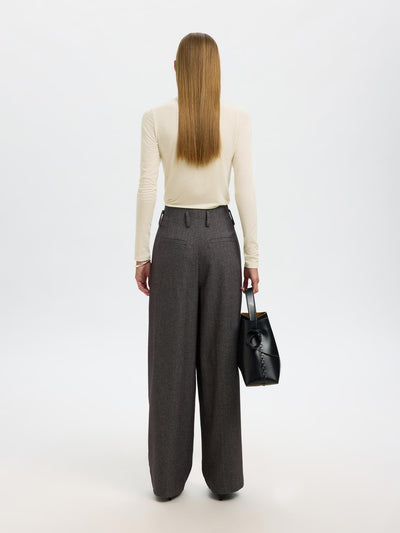 Slflina Lano Ls High Neck Top