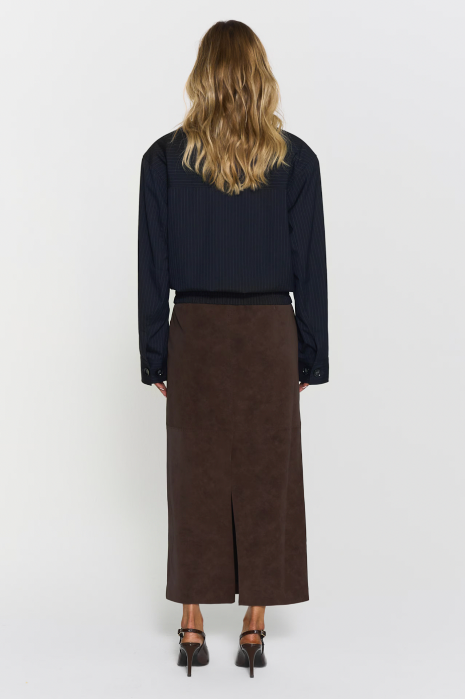 Yara Faux Suede Skirt